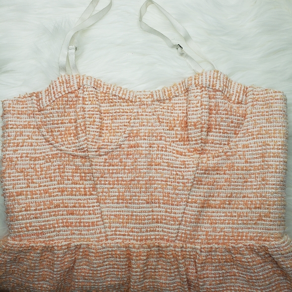 SOLD Alice + Olivia Tweed Pattern Mini Dress - Picture 6 of 14